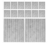 HAPINARY 36 Pezzi Modellismo Casa Bambole Tegole Ondulate Resistenti per Costruzioni Miniature Scene Diorama Presepe