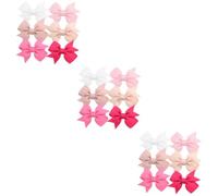 HAPINARY 36 Pz Fermagli Per Per Ragazze Accessori Per Ragazza Di Fiori Da Damigella Elastici Per Per Ragazze Bambini Cintura a Costine in Poliestere