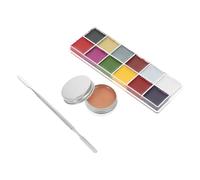 HAPINARY 3pezzi Cera Colorata Per Effetti Speciali Con Spatole Creazione Di Cicatrici e Makeup Per Halloween Cera Per Finta Facile Da Pulire e Sicura Per La