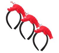 HAPINARY 3pezzi Cercehietto Per Capelli Copricapo Da Festa Decorazioni Festive Fascia Per Capelli Personaggi Dei Cartoni Animati Creativi Imbottiti Forma Di Cartone Animato