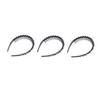 HAPINARY 3pezzi Cerchietto Per Con Denti Cristallo Fascia Per Ragazze e Donne Accessorio Elegante Per Feste e Occasioni Speciali Ab