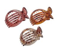 HAPINARY 3pezzi Clip Per Fermagli Creativi Accessori Per Acconciature Design Hollow-out Per Casual e Cerimonie