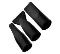 HAPINARY 3pezzi Diffusore Asciugacapelli Per Styling Capelli Ricci Ugelli Frontali Resistenti Neri Per Ridurre L’effetto Crescita e Proteggere Capelli