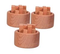 HAPINARY 3pezzi Diffusore di Oli Essenziali in Legno per Casa Camera da Letto Diffusore di Oli Essenziali in Legno Compatto per Soggiorno Ufficio Sala Yoga Viaggi Piccoli Spazi