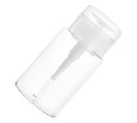 HAPINARY 3pezzi Dispenser Per Lozioni Pompa Riutilizzabile Da Bottiglia Trasparente Per Trucco Struccante e Cosmetici Contenitore Da Viaggio Compatto e Pratico