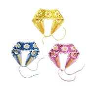 HAPINARY 3pezzi Fascia Per All Uncinetto Da Donna Fasce Per Lavorate Maglia Eleganti