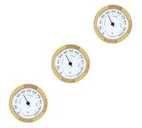 HAPINARY 3pezzi Igrometro Meccanico Per Humidor Precisione Accessorio Essenzialper Mantenere Umidità Casa Per