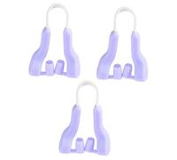 HAPINARY 3pezzi Per Naso Silicone Per e Strumento Per e Ragazze Clip Per Naso e Duraturo e Irregolare