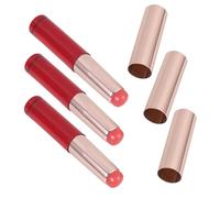 HAPINARY 3pezzi Per Rossetto Applicatore Silicone Portatile Per Labbra e Correttore Strumento Ergonomico Per Donne