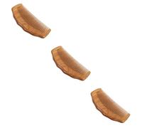 HAPINARY 3pezzi Pettine Massaggiante Portatile Pettine Districante Larghi Per Design e Comfort Ottimale