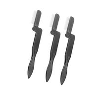 HAPINARY 3pezzi Pettine Per Ciglia Pettinino Per Sopracciglia Spazzola Per Pettinare Ciglia e Sopracciglia Pettine Per Bellezza Delle Pettinino Pieghevole Pratico Per Pulire e Modellare e