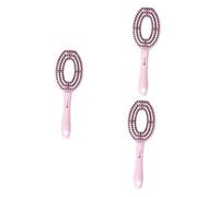 HAPINARY 3pezzi Pettine Scalpico Per Per Del Capelluto Rosa La Circolazione Per e Casa