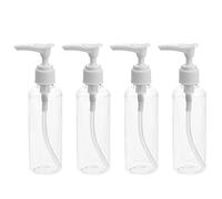 HAPINARY 4 Flaconi Portatili 100 Ml Mini Dispenser Viaggio Per Cosmetici Contenitori Liquidi Per Shampoo Lozione Saponi Liquidi Bagnoschiuma