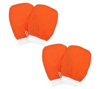 HAPINARY 4 Guanti Esfolianti Per Doccia E Bagno Morbidi E Duraturi Per Pulizia E Massaggio Della Pelle Set Completo