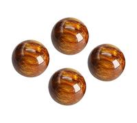 HAPINARY 4 Palline Antistress Cinesi per Fitness in Resina Set 4 Palline per Esercizi Salute e Meditazione Tavolo per Rilassamento e Manutenzione Quotidiana