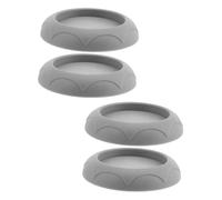 HAPINARY 4 per Cancelli Regolabili Foratura Accessori Sicurezza Scale per Proteggere e Telai Danni Grigio