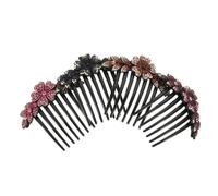 HAPINARY 4 Pettini Laterali Per Chioma Strass Accessori Per Chioma Da Sposa Fermagli Per Chignon Pettine Per Festa E Matrimonio