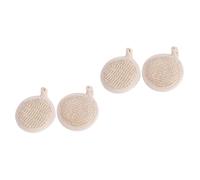 HAPINARY 4 Pezzi Asciugamano Da Bagno Doccia Scrubber Forniture Per Il Bagno Scrubber Per Le Gambe Forniture Per Il Bagno Asciugamani Esfolianti Per La Doccia Spazzola Esfoliante Per Il