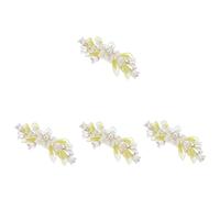 HAPINARY 4 Pezzi Fermaglio per Metallo Clip Primaverile per Donne e Ragazze Accessorio Versatile per Acconciature Casual e Cerimonie