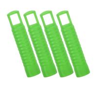 HAPINARY 4 Pezzi Impugnature per Manici di Scopa 19mm, Manicotti Terminali Antiscivolo in Plastica Resistente, Accessori di Ricambio per Manici di Mop per Uso Domestico e Professionale