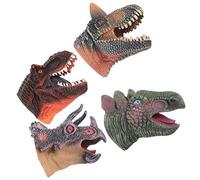 HAPINARY 4 Pezzi Marionette A Mano Forma Testa Di Dinosauro Giocattolo Marionetta Guanto Ragazzo Ragazza Piccoli Giocattolo Di Ruolo Marionette A Mano Per Raccontare Storie