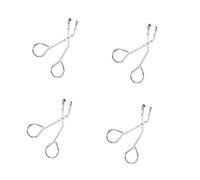 HAPINARY 4 Pezzi Mini Piegaciglia in Acciaio Inossidabile Accessorio Per Il Trucco Da Donna Piegaciglia Portatile