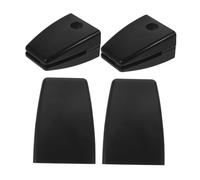 HAPINARY 4 Pezzi Morsetto Lega Alluminio per Staffa Divisoria Scrivania Clip Pannello Privacy Morsetto Divisorio Mobili Schermo