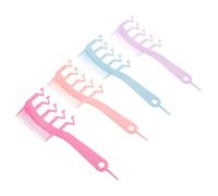 HAPINARY 4 Pezzi Pettine per Acconciature con Design Z Doppio Pettine e Portatile per Volume e Styling per Donne