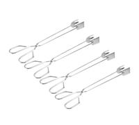 HAPINARY 4 Pezzi Pinza Per Rifiuti in Acciaio Inossidabile Strumento Di Raccolta Pinza Lunga A Forma Di Forbice Pinze Portatili Per Esterni