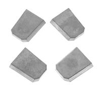 HAPINARY 4 Pezzi Rearview Mirror Bracket Iron Mount Base For Dash Cam Secure Fit Compatibility For Multi-car Models Easy Installation Replacement