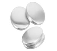 HAPINARY 4 Pezzi Sapone in Acciaio Inossidabile Antiodore per Mani, Rimuove Odori Forti come Pesce e Aglio, Resistente e Amico della Pelle, per Picnic All'aperto e Pesca