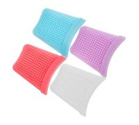 HAPINARY 4 Pezzi Spatola Esfoliante Per Viso in Silicone Per Pulizia Profonda Detergente Per Tutti I Tipi Di Pelle