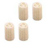 HAPINARY 4 Pezzi Spugne Luffa Pulizia Schiena Bagno Corpo Comode Esfolianti Detergenti