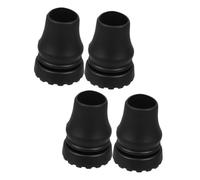 HAPINARY 4 Punte Di Ricambio in Plastica Per Bastoni Da Passeggio Cuscinetti Antiscivolo Per Stampelle Accessori Di Sostituzione Per Bastoncini Da Trekking E Deambulatori