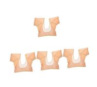 HAPINARY 4 Pz cuscinetti per il sudore sotto le ascelle assorbenti ascellari assorbenti per ascelle maglietta intima antisudore da donna manica sotto le ascelle mutande canottiera Nylon