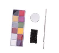 HAPINARY 4 Pz Per Il Trucco Ad Effetto Speciale Pittura Facciale Spatola Tavolozza Cosmetico Stucco Per Il Trucco Kit Di Pittura Per Il Viso Trucco Della Cicatrice Del Viso Impostore