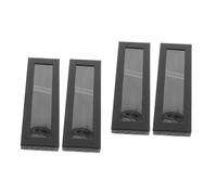 HAPINARY 4 Pz portapenne nero scatola scatolina scatola per astuccio portamatite pacco scatole vuote organizer per penne stilografiche Carta Black