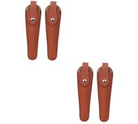 HAPINARY 4 Pz Set Di Forbici Da Parrucchiere Porta Forbici Borse Con a Forbice Protezioni Copriforbici Porta a Forbice Porta Cesoie Coperture a Forbice Brown Pu