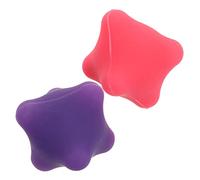 HAPINARY 4 Pz Sfera con impugnatura esagonale per esercizi di massaggio alle terapia della mano palla massaggiante pallavolo tastiere palla raschiante a mano delle