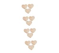 HAPINARY 4 Set di Cartelli con a Forma di Cuore per Lannuncio del Neonato per Biglietti Dauguri per La Cameretta dei Bambini 3 Pezzi * 4