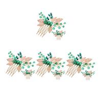 HAPINARY 4 Set Eleganti Fermagli Per Con Strass Per Donne Copricapo Decorativo Per Festa Di Nozze Gioielli Di Moda Per Signora 2 Pezzi * 4