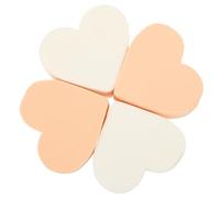 HAPINARY 4 Spugne Riutilizzabili Per Viso Strumenti Cosmetici Per Fondotinta Applicazione Trucco Facile E Pulizia Adatte Per Tutti I Tipi Di Cosmetici