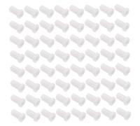 HAPINARY 400 Pezzi Ago Antibloccaggio Flacone Colla Ugelli Tappi Shaker e Sigillante Per Ciglia e Sigillatura Delle Ciglia Adesivo Perni Mancia Kit Acciaio Inossidabile Bianca