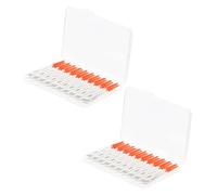 HAPINARY 400pezzi Scovolini Interdentali Per Igiene Orale Spazzolini Per Strumenti Di Pulizia Per Spazi Interdentali Confezione Da Box Prevenzione Carie e Alito Cattivo