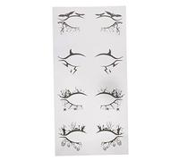 HAPINARY 4paia Adesivi Per Trucco Temporaneo Per Occhi Di Halloween Di Decalcomanie Per Ombretto e Eyeliner Con Design Di Pipistrelli e Ragni Strumenti Di Makeup Per Feste e Cosplay