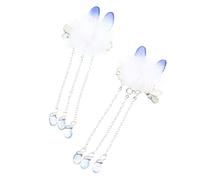HAPINARY 4Pcs Intrattenimento Musiche E Canzoni Tornante Gioielli Per Morsetti Dei Cinese Mollette Per Clip Di Accessori Per Cinese Bastoni