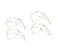 HAPINARY 4pezzi Base Per Per Corone Accessorio Per Acconciature e Decorazioni Per Speciali