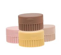 HAPINARY 4pezzi Contenitori Da Viaggio in Silicone Piccolo Per Gioielli e Cosmetici Bottiglie Ermetiche Per Articoli Da Toeletta Accessori Viaggio Leggeri e Compatti