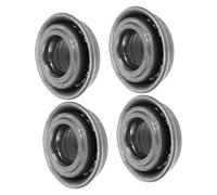 HAPINARY 4pezzi Cuscinetti Ricambio Supporto Anteriore Carrozzina Kit Sostituzione Stelo Forcella Ruota Rotelle Sedie Disabili