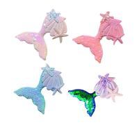 HAPINARY 4pezzi Fermaglio Per Di Glitterato Forcine Glitterate Di Accessori Per